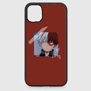 Mha Red Todoroki Phone Case